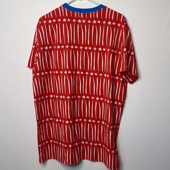 Rags to Raches Patriotic Stars and Stripes Short Sleeve​ - Picture 4 of 4